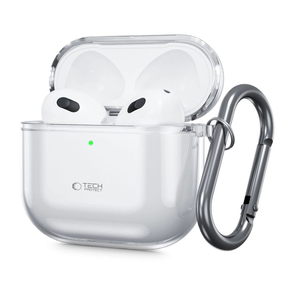 Tech-Protect FLEXAir Case til Apple AirPods 4 - gennemsigtigt