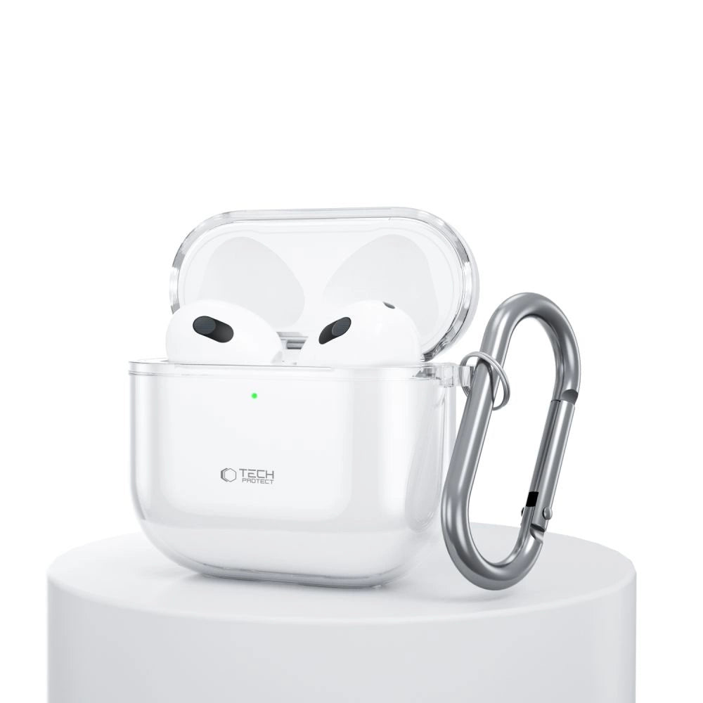 Tech-Protect FLEXAir Case til Apple AirPods 4 - gennemsigtigt