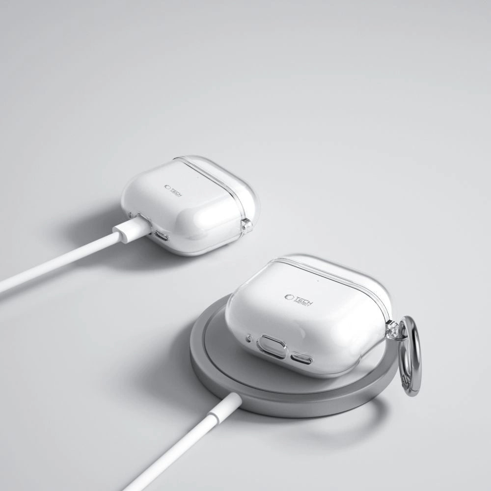 Tech-Protect FLEXAir Case til Apple AirPods 4 - gennemsigtigt