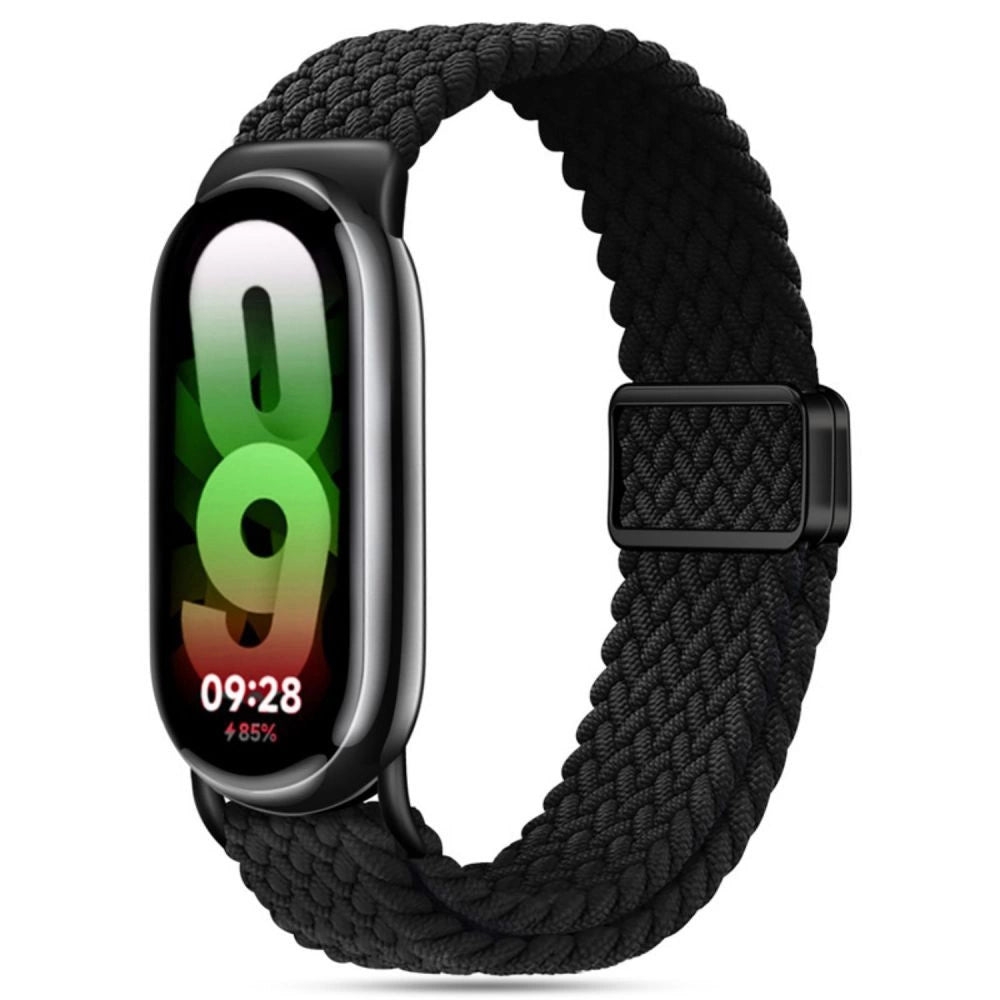 Tech-Protect NylonMag Strap til Xiaomi Smart Band 8 / 9 / NFC - sort