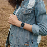 Tech-Protect Nylon Strap til Apple Watch 6 / 7 / 8 / 9 / 10 / SE (40 / 41 / 42 MM) - lilla