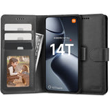 Tech-Protect Wallet Case til Xiaomi 14T Pro - sort