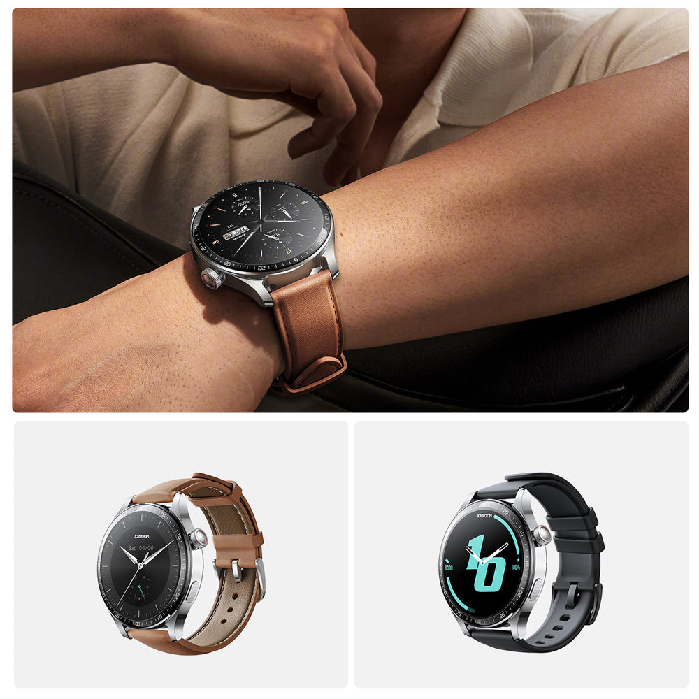 Joyroom Classic Series JR-FC2 Pro Smartwatch med Call Answering Function - Sølv