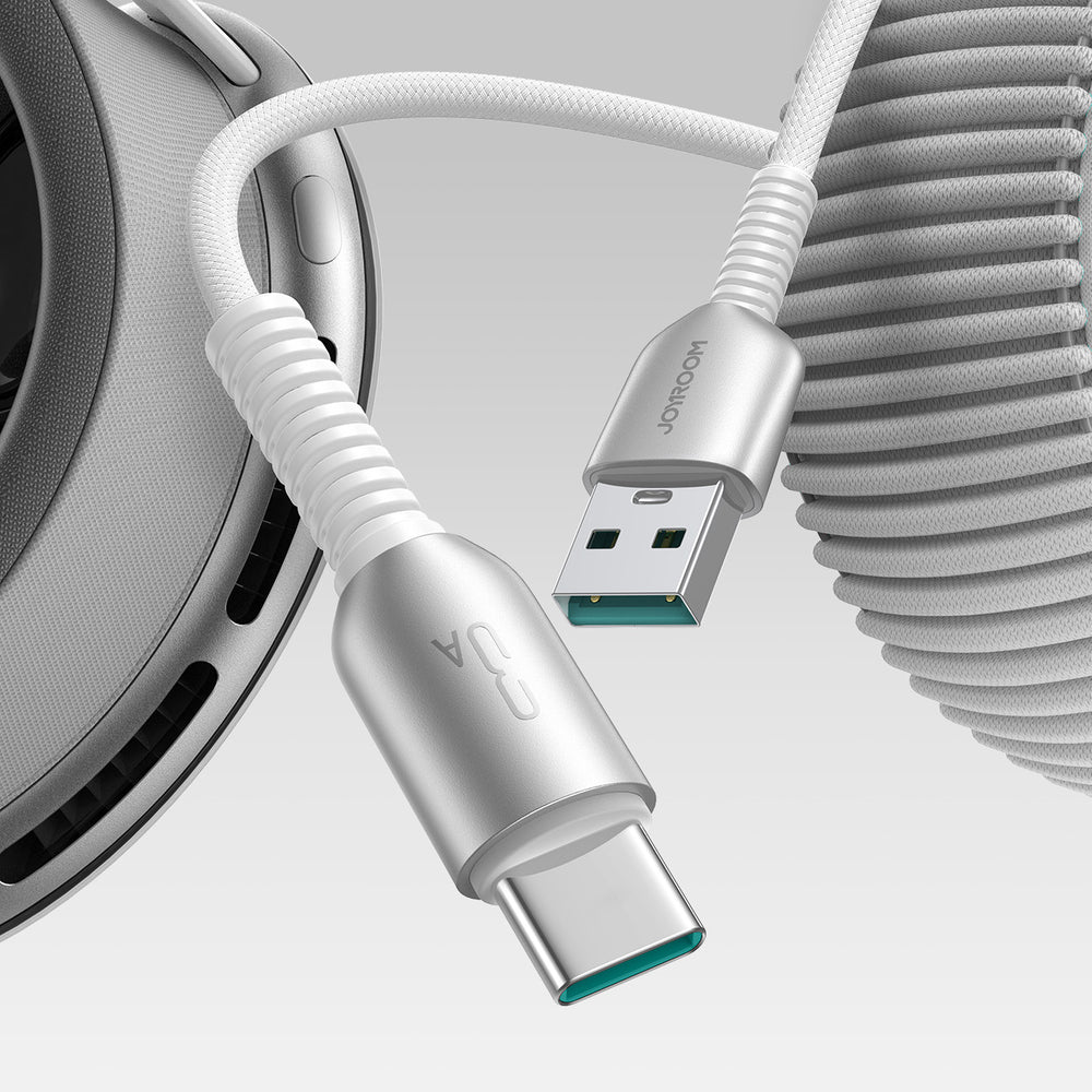 Joyroom S-A51 Cutting-Edge Series 3A USB-A - USB-C kabel 1,2 m - lysgrå
