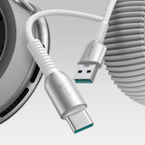 Joyroom S-A51 Cutting-Edge Series 3A USB-A - USB-C kabel 1,2 m - lysgrå