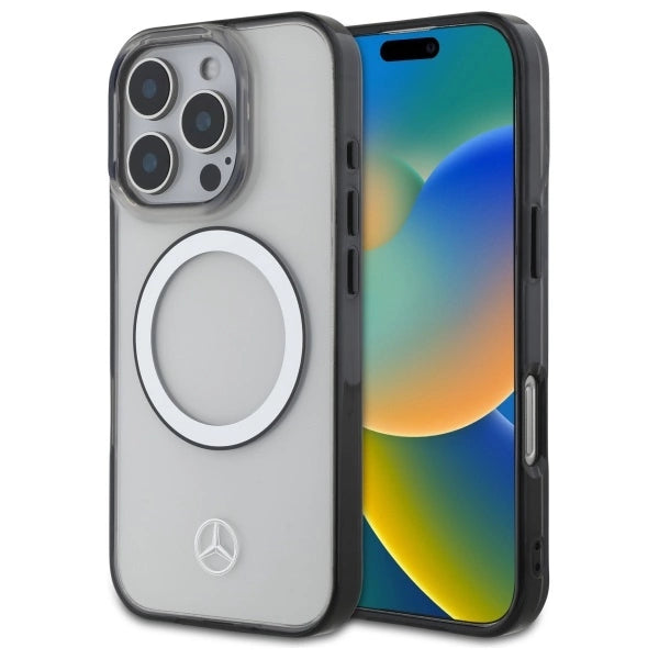 MagSafe Case med Mercedes-logo til iPhone 16 Pro Max - klar