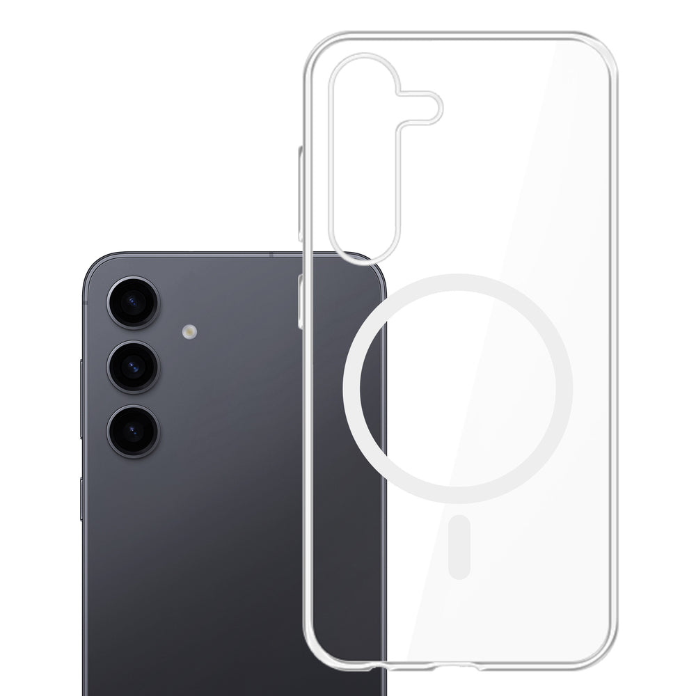 3mk Clear MagCase til Samsung Galaxy S24 - gennemsigtigt
