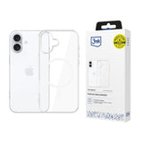 3mk Clear MagCase til Apple iPhone 16 - gennemsigtig