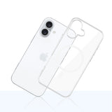 3mk Clear MagCase til Apple iPhone 16 - gennemsigtig