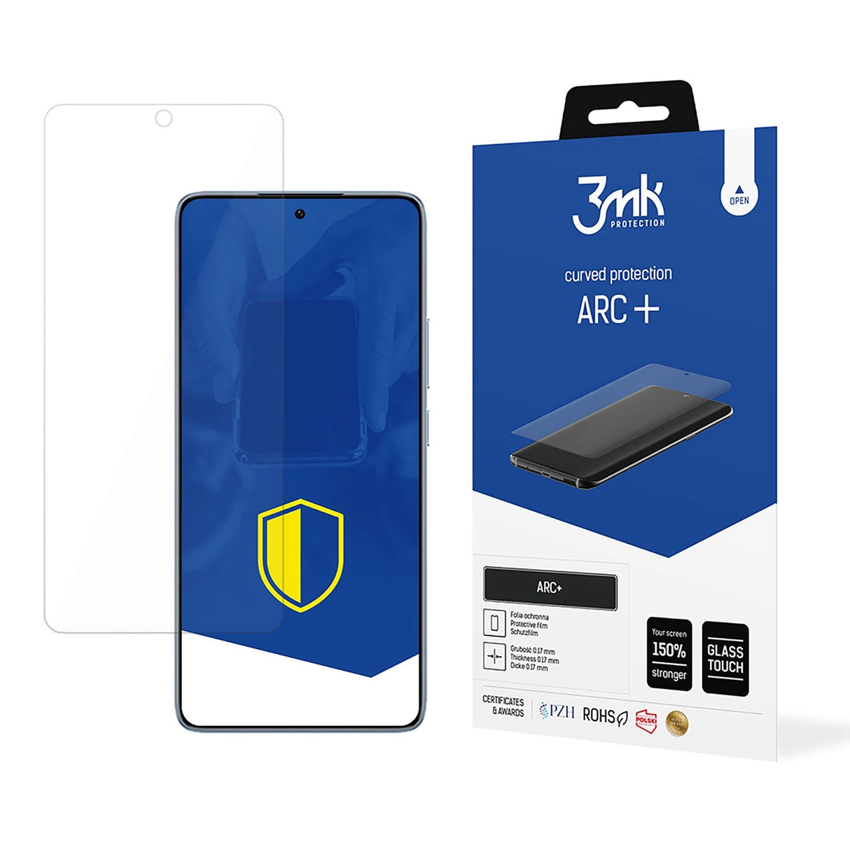 Beskyttelsesfilm 3mk ARC+ til Xiaomi 14T / 14T Pro