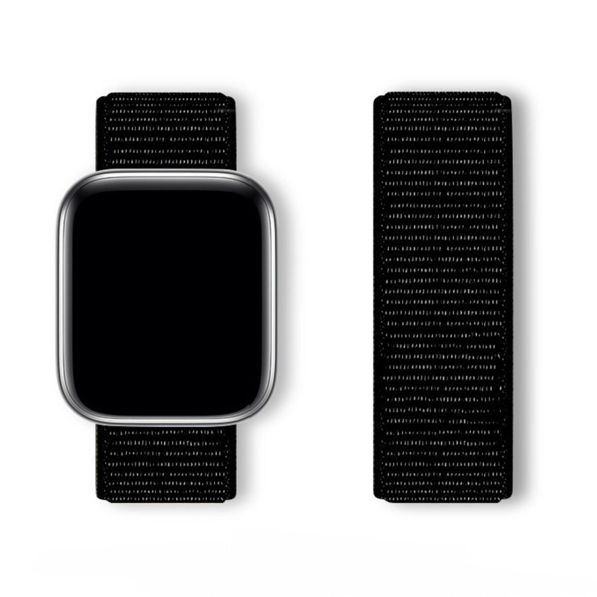 Sport Loop Strap til Apple Watch 38 / 40 / 41 mm - sort