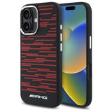 AMG Silicone Graphics MagSafe case til iPhone 16 - sort