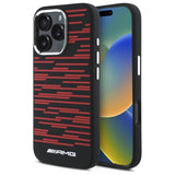 AMG Silicone Graphics MagSafe Case til iPhone 16 Pro Max - sort