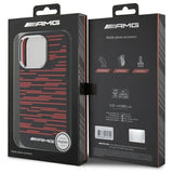 AMG Silicone Graphics MagSafe Case til iPhone 16 Pro Max - sort