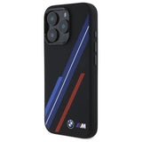 BMW Silicone Random Lines MagSafe iPhone 16 Pro Case - sort
