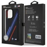 BMW Silicone Random Lines MagSafe iPhone 16 Pro Case - sort