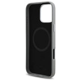 BMW Sign Full Wrapped Metal MagSafe Case til iPhone 16 Pro Max - Grå