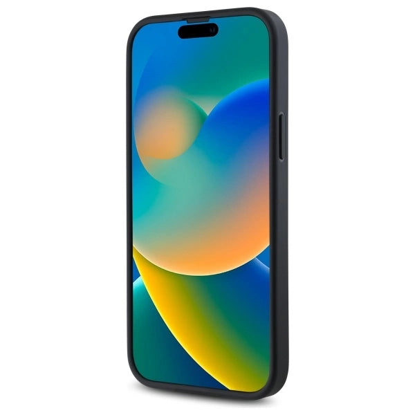 DKNY Quilted Stack Logo iPhone 15 Plus Case - sort