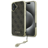 Guess 4G Charms Collection iPhone 16 Plus-hylster - Brunt