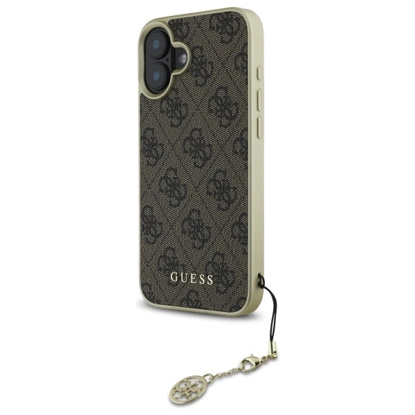 Guess 4G Charms Collection iPhone 16 Plus-hylster - Brunt
