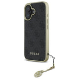 Guess 4G Charms Collection case til iPhone 16 - sort