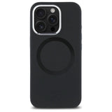 Mercedes Silicone Tonal Logo MagSafe iPhone 16 Pro Case - sort