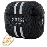 Guess GUAP2P4RPSK AirPods Pro 2 (2022/2023) cover sort/sort 4G Printed Stripes Charm