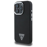 Guess GUHMP16XPGTSPSK iPhone 16 Pro Max 6.3" sort/sort hardcase Grained Triangle MagSafe