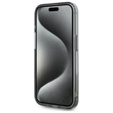 Karl Lagerfeld KLHMP15XHLSKCK iPhone 15 Pro Max 6.7" black/black hardcase IML Metal Karl&Choupette Head MagSafe