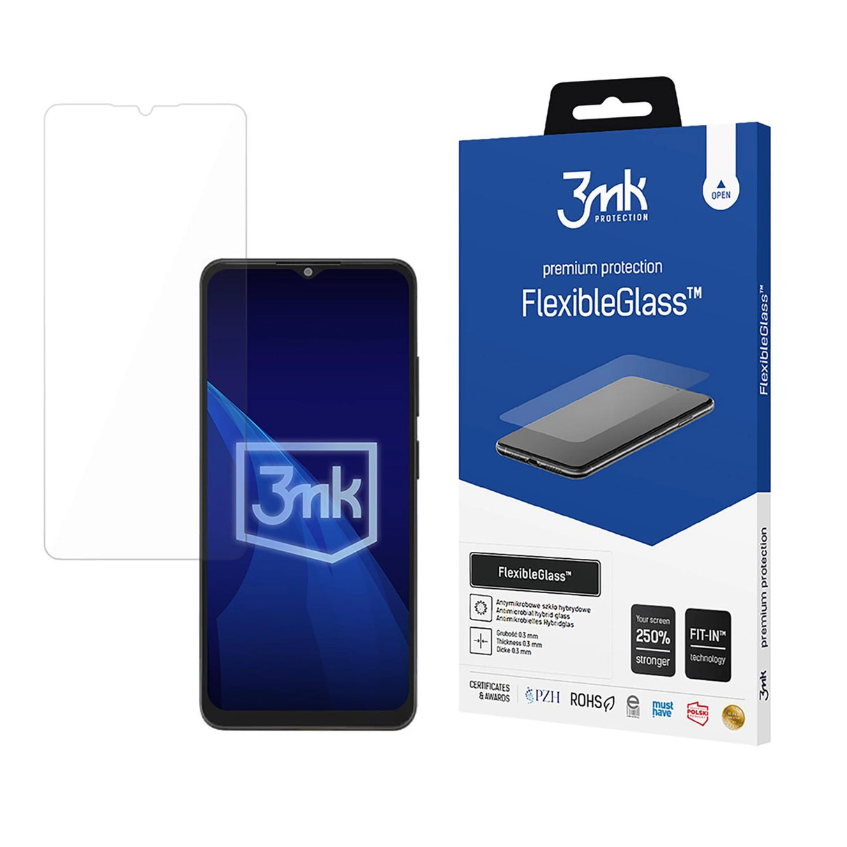 Hybridglas 3mk FlexibleGlass til ZTE Optus X Pro 5G