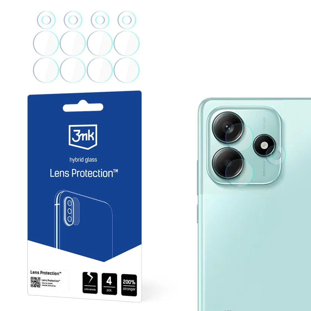 Hybridglas til kameraobjektiv 3mk Linsbeskyttelse til Xiaomi Redmi Note 14 5G