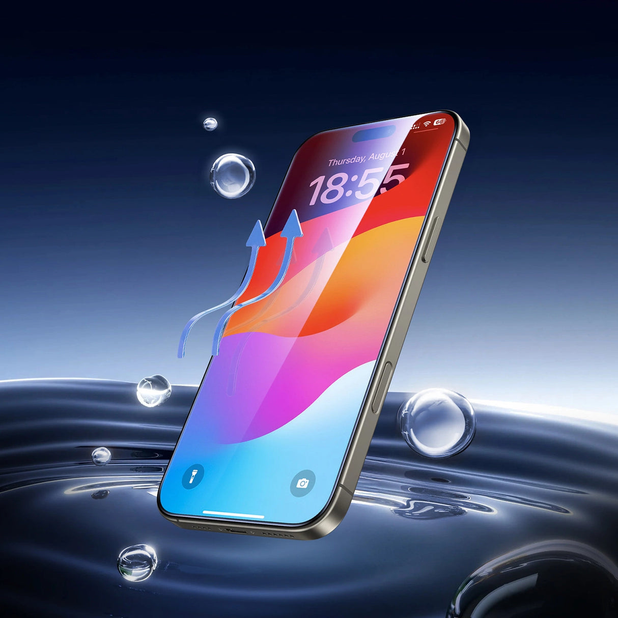 Ugreen SP630 hærdet glas med monteringsramme til iPhone 16 Pro Max (2 st.)