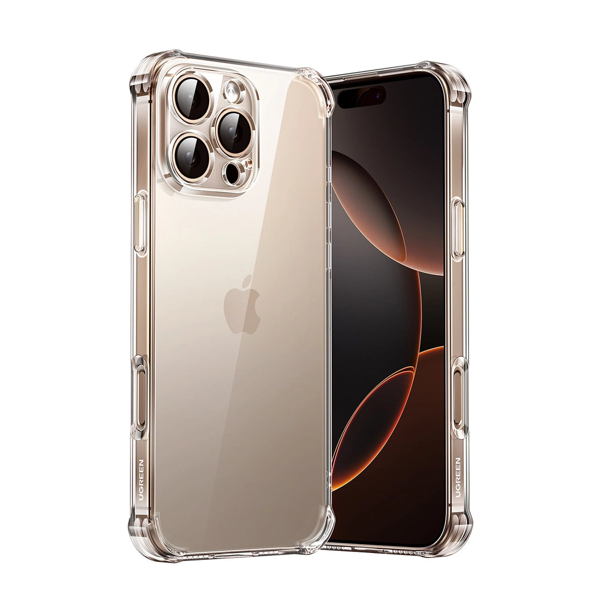 Ugreen Bright Cushion CA101 Case til iPhone 16 Pro - klar