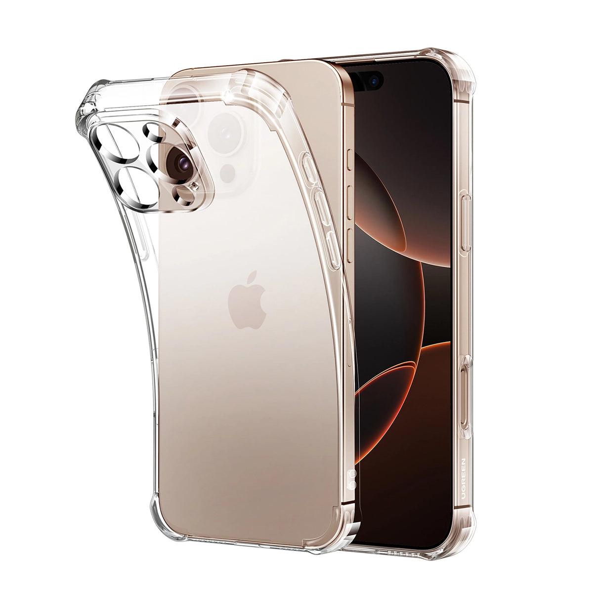 Ugreen Bright Cushion CA101 Case til iPhone 16 Pro - klar