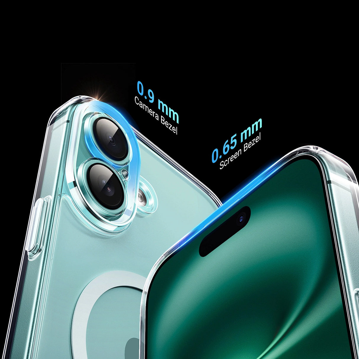 Ugreen Classy Clear Magnetisk Case med MagSafe til iPhone 16 Plus - Clear
