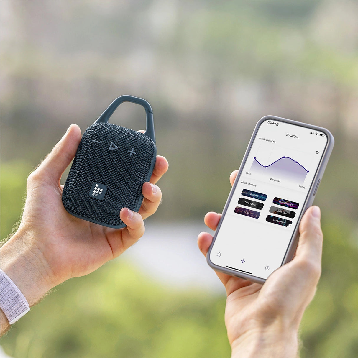 Tronsmart Mirtune H1 8W Bluetooth 5.3 trådløs højttaler - Blå