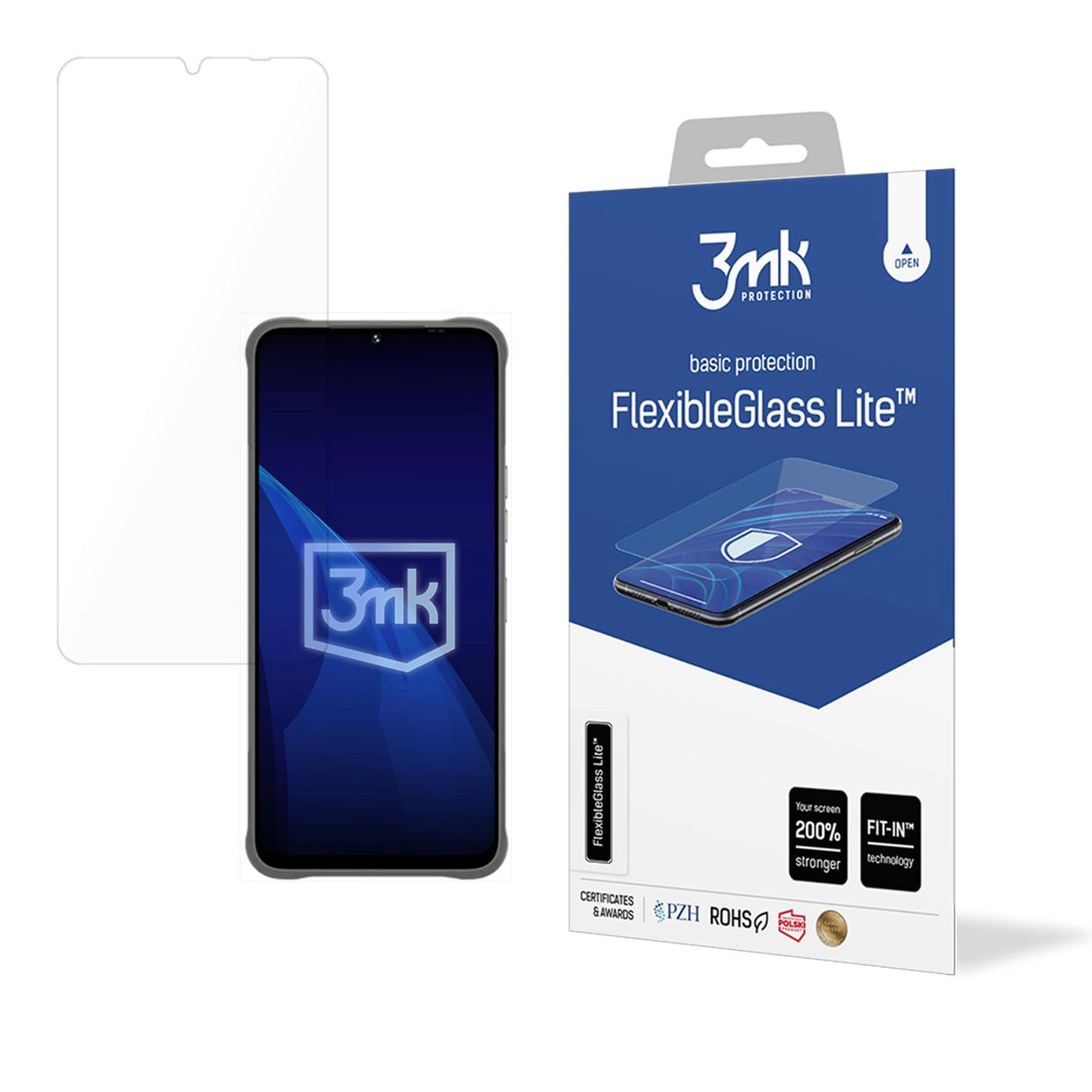 Hybrid glas 3mk FlexibleGlass LiteTM til MyPhone Hammer Blade Va 5G