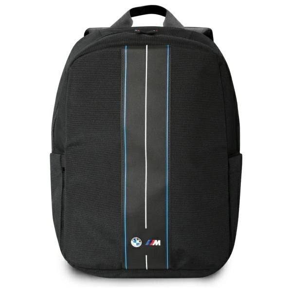 BMW rygsæk BMBP15COMPVSKL 16" sort nylon blå striber