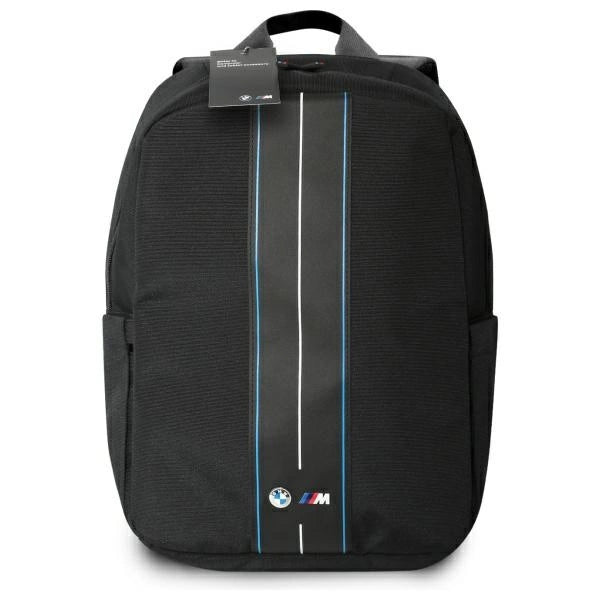 BMW rygsæk BMBP15COMPVSKL 16" sort nylon blå striber