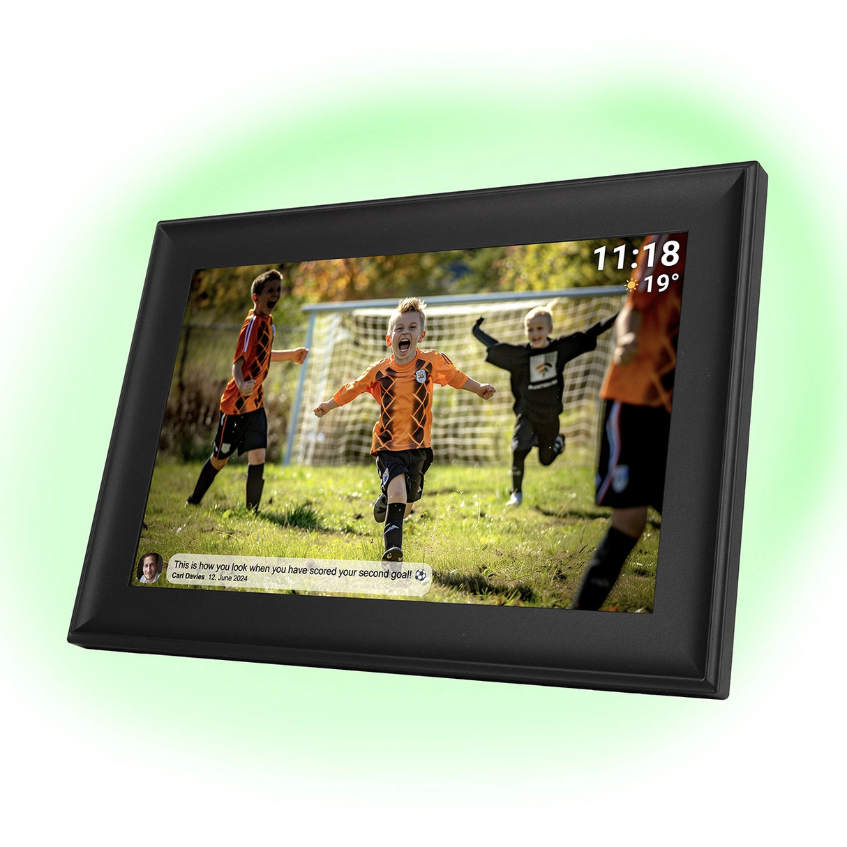 Denver Frameo PFF-1080B 10.1" Digitalt ramme - sort