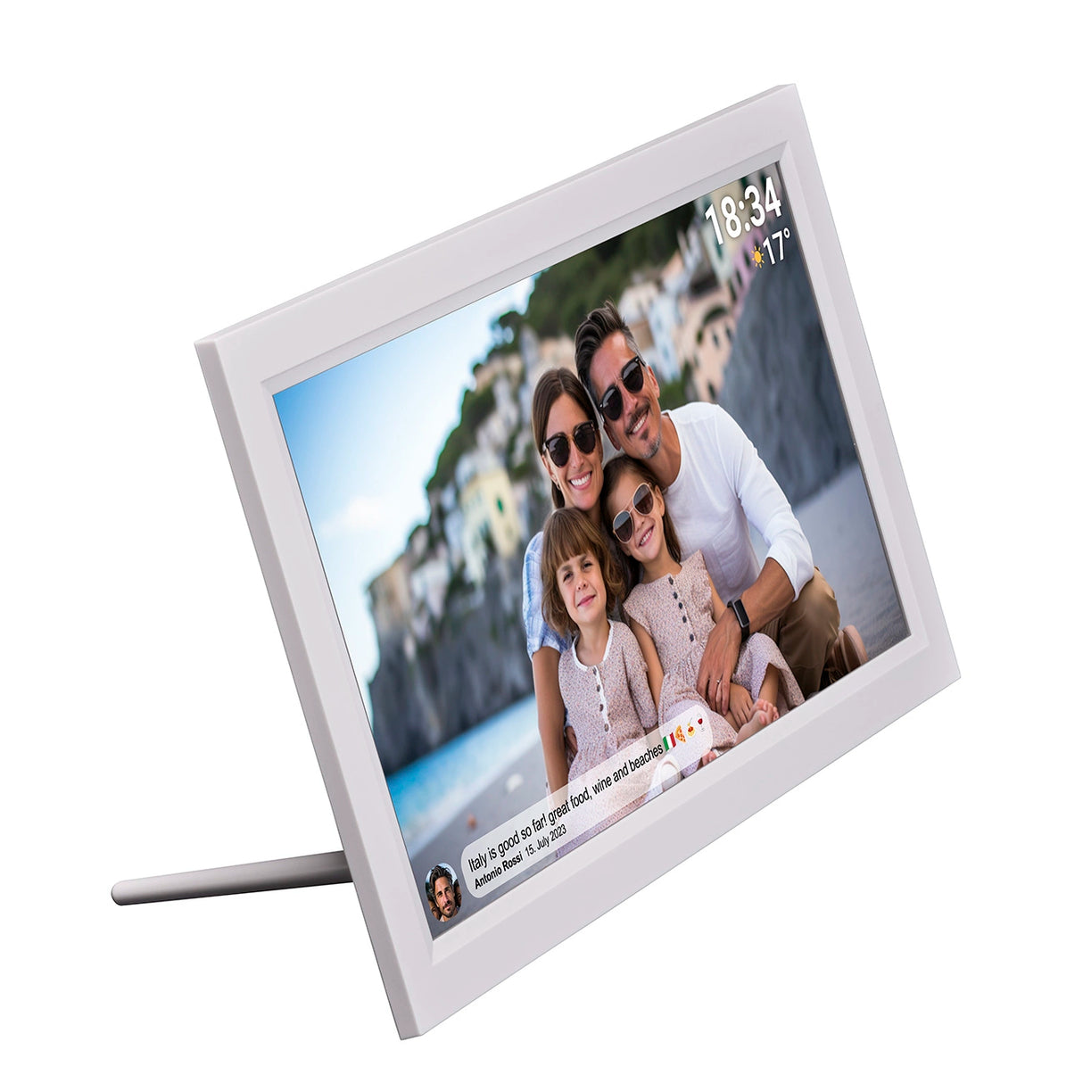Denver Frameo PFF-1503W 15.6" Digitalt ramme - hvidt