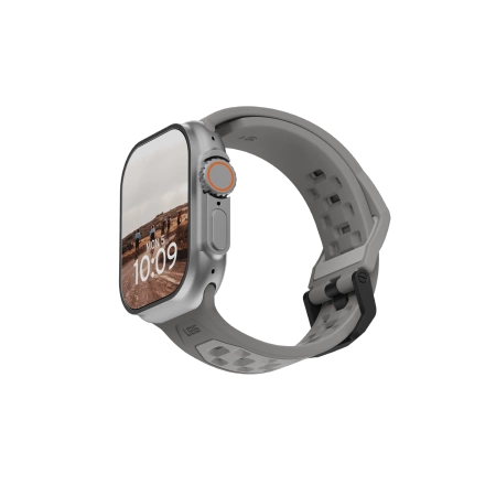 UAG Civilian Silicone Strap til Apple Watch 42 / 44 / 45 / 46 / 49mm - Titanium