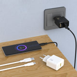 Dudao A23 2.4A USB-A oplader - hvid