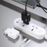 Dudao A26 PD20W GaN USB-C oplader - sort