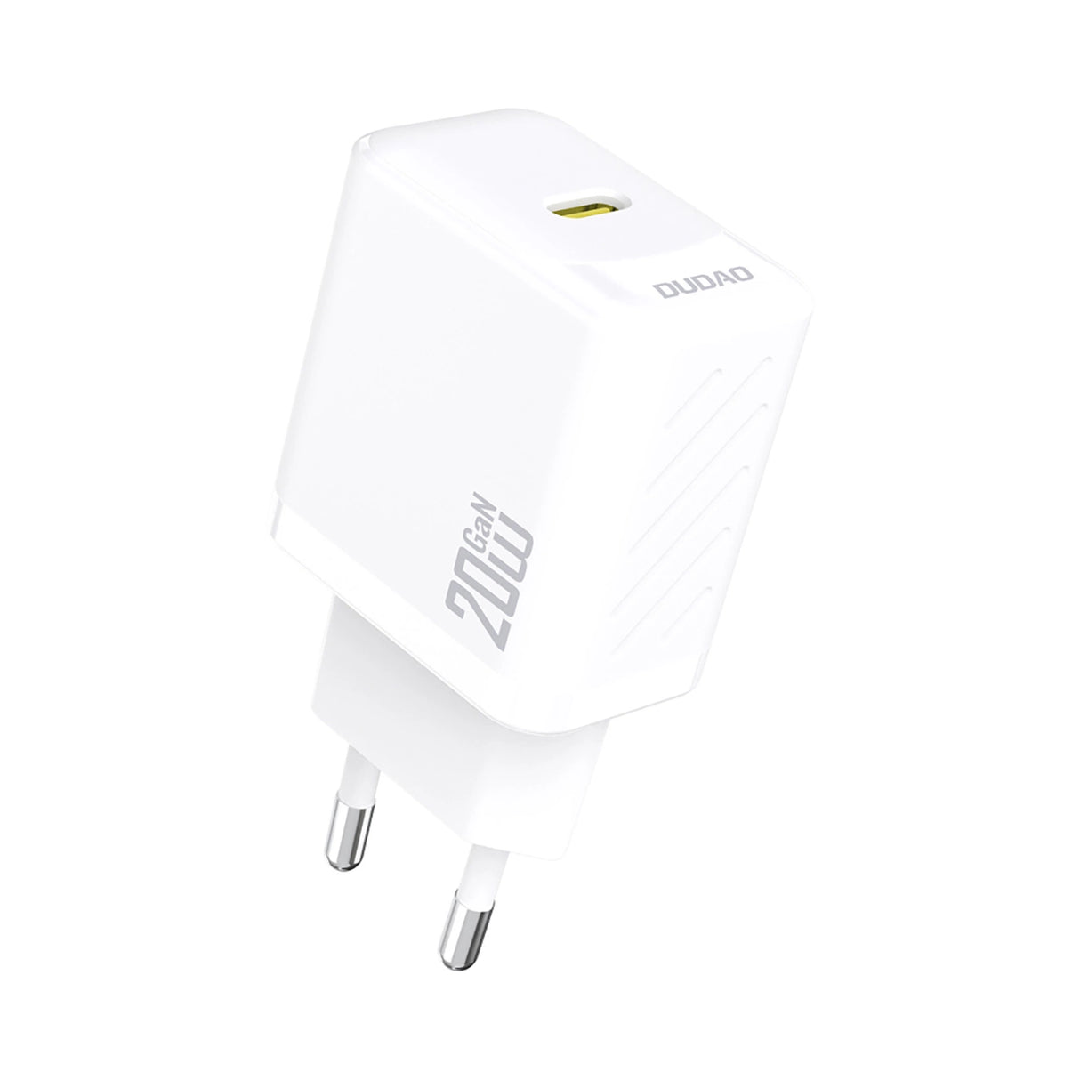 Dudao A26 PD20W GaN USB-C oplader - hvid