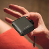 Dudao K22+ Ultra-Compact Power Bank 10000mAh 22.5W USB-C med Pendant/Kabel - Grå