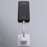 Powerbank Dudao K10 10000mAh 2.4A 2 x USB-A - hvid