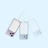 Baseus Magnetic Mini Air PPCXM06A 6000mAh 20W Power Bank med Simple Series USB-C-kabel - hvid