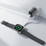 Acefast E21 5W trådløs oplader til Apple Watch - Silver
