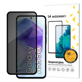 Wozinsky Privacy Glass hærdet glas til Samsung Galaxy S25+ med Anti Spy filter